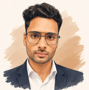 Portrait of Raj, founder of Aurbient Technologies